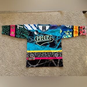 GRiZ Seven Stars Patchwork Hockey Jersey XL, Festival Exclusive - Mint Condition